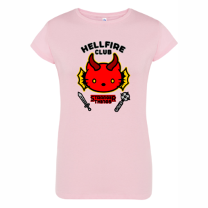 CAMISETA ENTALLADA HELL FIRE KITTY 1660